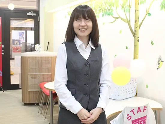 自分に合う働き方に出会えたのが大きかったです