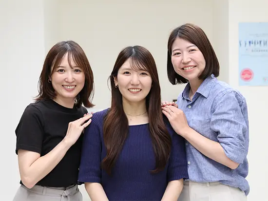 じっくりキャリアを積める環境があります！