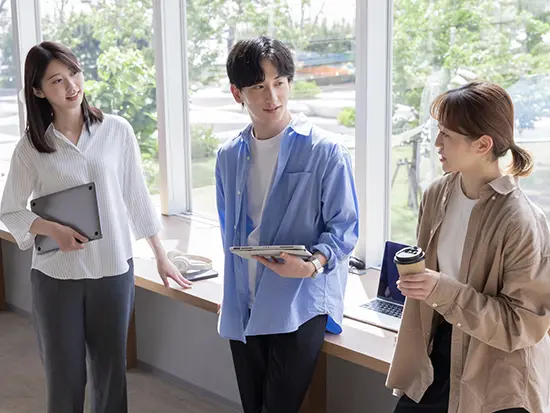 自由な社風で、学びをすぐ実践できる環境です！
