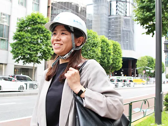 “話しやすさ”や“まめな連絡”が強みになる仕事です