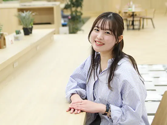 自分の頑張りを、きちんと見てもらえる環境です(S・N)