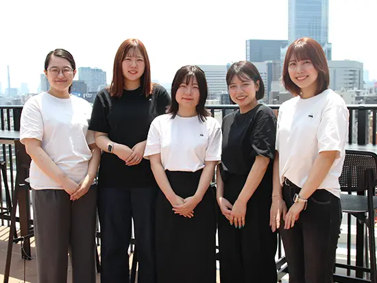 社員同士の距離が本当に近く、すぐに馴染めます◎