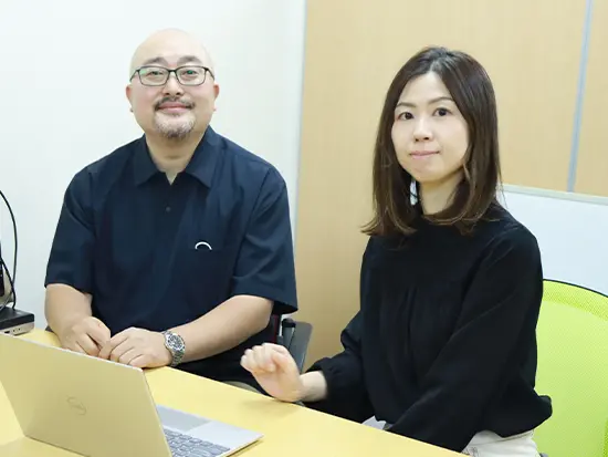 「温かい人柄が入社の決め手でした」
