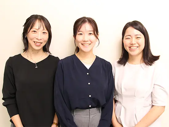 できる業務からスタートできるので、徐々に自信へ！