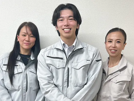 未経験スタートの女性社員が活躍中です！