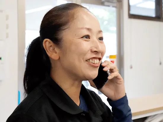 「おしゃべり好き」が活躍できる。毎日楽しく働けます