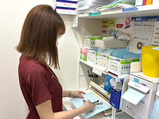 患者様に寄り添い、直接関われるやりがいを実感！