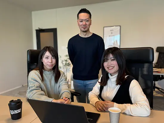 社員との距離が近い、気さくな代表です