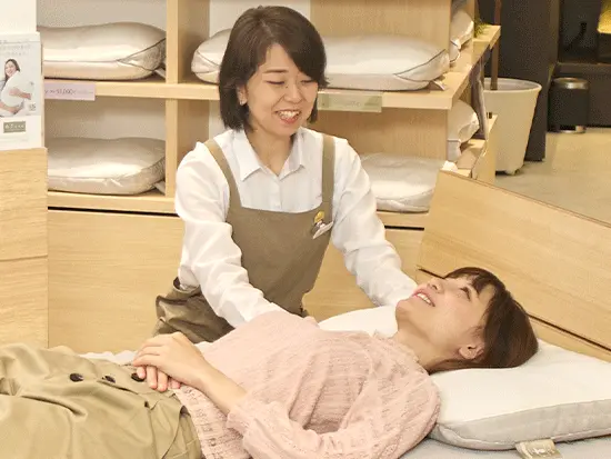 睡眠の悩みにじっくり寄り添う、やりがいある仕事。