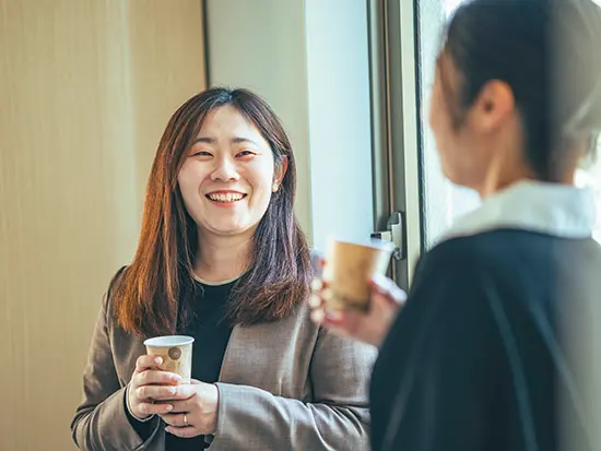 意欲次第で広がる選択肢。女性管理職も年々増加中！