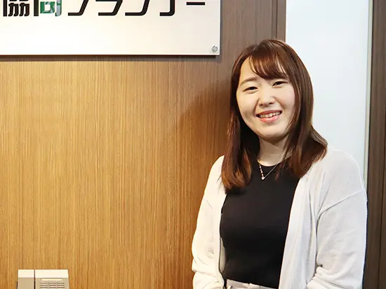 意見の風通しがよく、穏やかな社風です（Hさん）