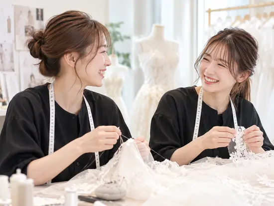 憧れていたドレスの仕事を、長く続けられる仕事に