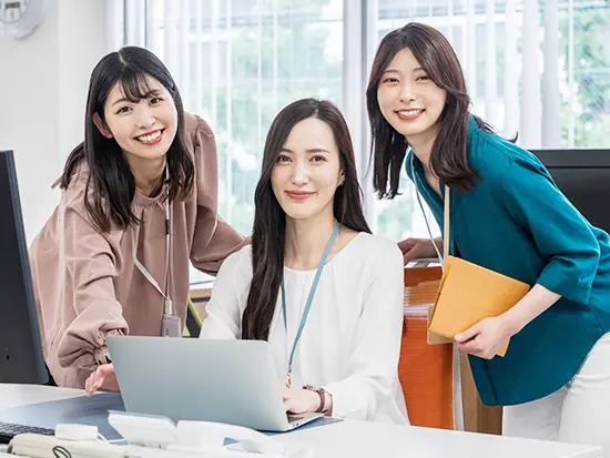 『えるぼし』認定！長く腰を据えて働けます。