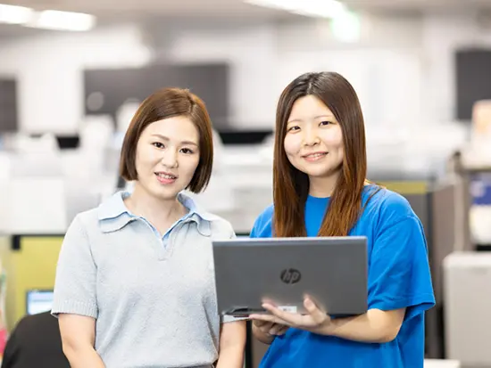 関西電力グループの安定基盤のもと長く働けます。