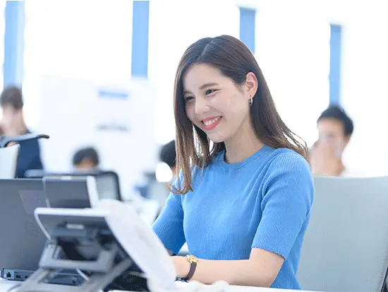 親身に相談に乗ってもらえるから未経験でも大丈夫！