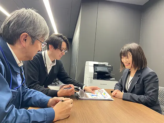 入居者様のお役に立てた時は、特にとても嬉しいです