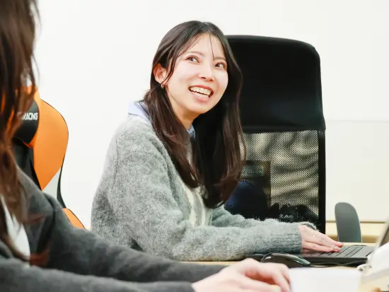 未経験でも自信を持ってチャレンジできます！