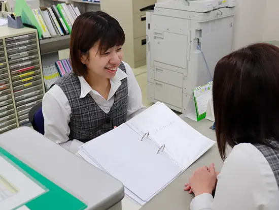 ほとんどが未経験スタート！声かけし合える温かい職場
