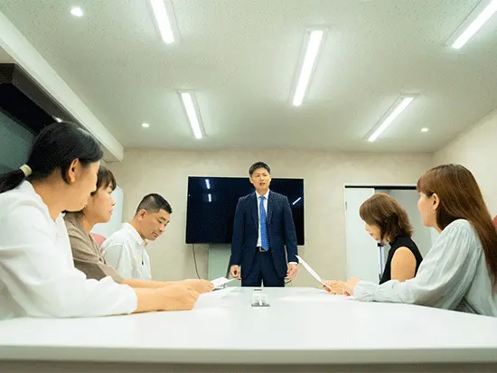 人と話すのが好き！会話が仕事のやりがいに♪