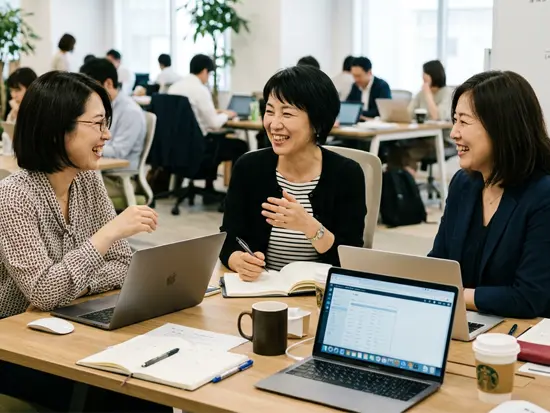 40～50代がメインの落ち着いた環境