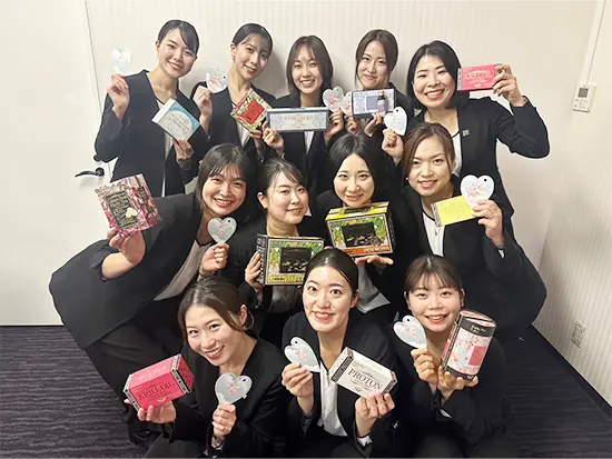 お客様の美を内側から支えるやりがいがあります