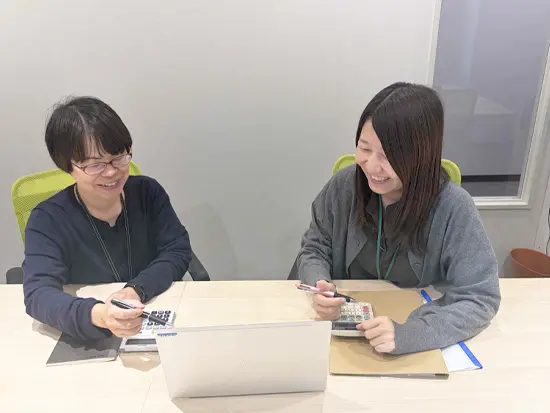 スキルや経験より人物重視の採用を行っています！