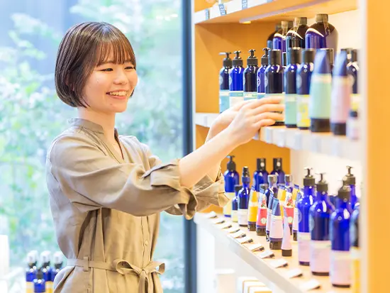 売って終わりではない“心”をこめた接客・販売を。