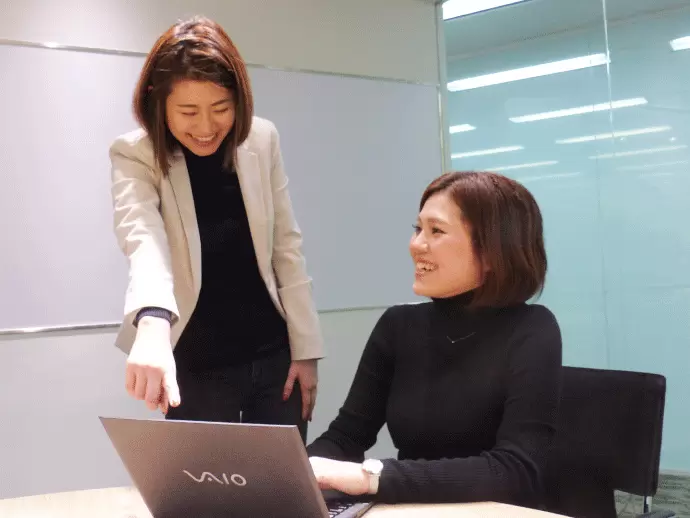 チームで業務は進めるので、先輩のサポートのもとでスキルアップを目指せます。