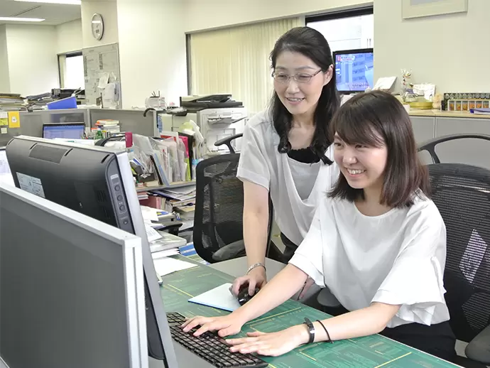 わからないことがあれば何でも相談してください。