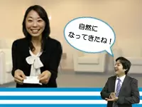 「よろしくお願いします。」最初はぎこちなかった名刺交換も…