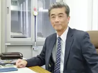 気軽に撮影にも応じる社長は、穏やかで優しい人です。