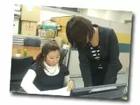 【本社】資料作成などの事務作業は私たちが全て行います。
