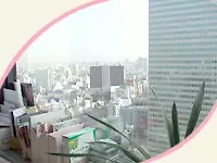 【本社オフィス】26Fなので眺めは抜群！気分爽快です♪
