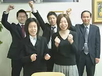 フラットで和やかな社風で、社員は活き活き働いてます！