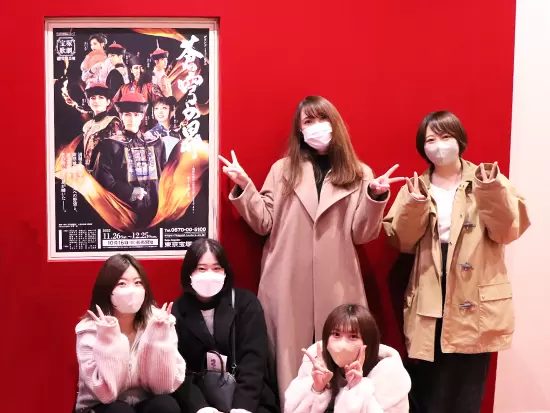 ミュージカルや歌舞伎、相撲などを観にいく社内研修も盛んです！