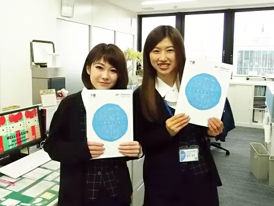 ▲経験豊富な先輩があなたの成長をサポートします。安心して新たなキャリアをスタートしてください！