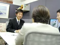 お客さま一人ひとりの理想の住まいを実現するべく、商談はじっくり丁寧に行います。