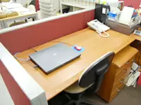 あなたのデスクはこちら！社員一同あなたの入社をお待ちしています。