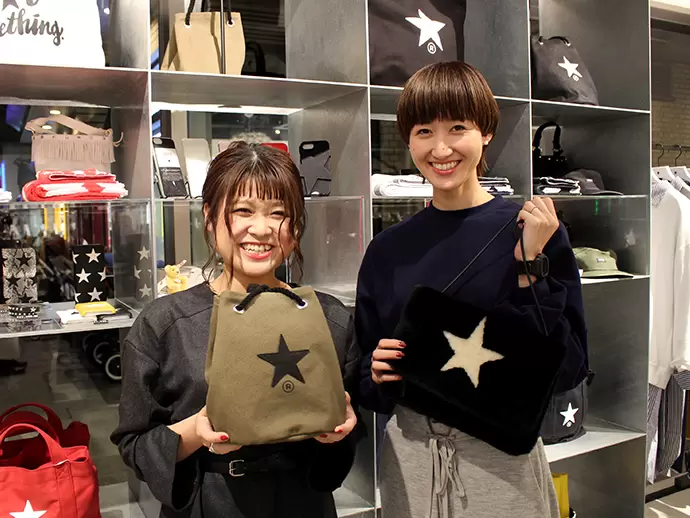 【CONVERSE TOKYO】ウェア、小物、バッグなど、シューズにとどまらないトータルコーディネートを提案。