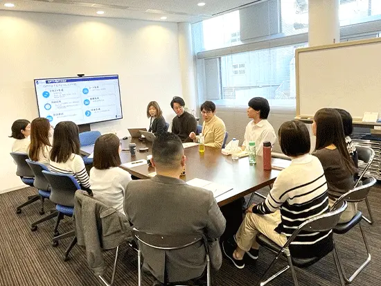 定期的な勉強会を実施中！日々ITスキルをアップさせられる環境です。