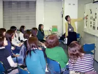 研修の様子です。丁寧に教えますので安心してくださいね。