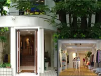 トレンドをとらえた数々のブランドを揃える小杉。ファッションの街代官山にも直営店を積極展開しています。