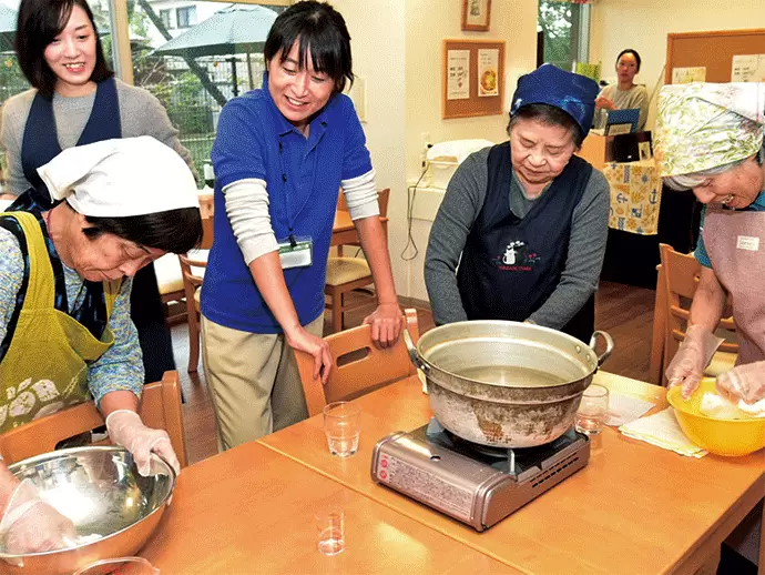 様々なイベントを行っているため、世代の壁をこえて交流できます。