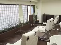 ☆ヘアーサロン☆お客様にくつろいで頂く空間です