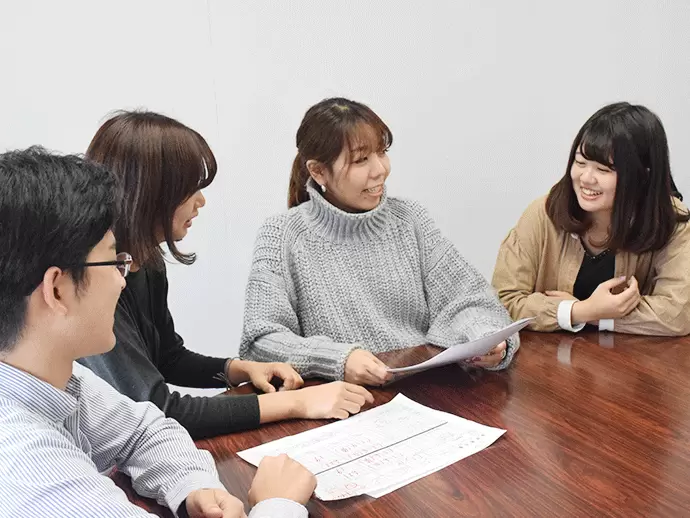 同世代のメンバーが揃っていることもあり、社内にはいつも笑いが絶えません！