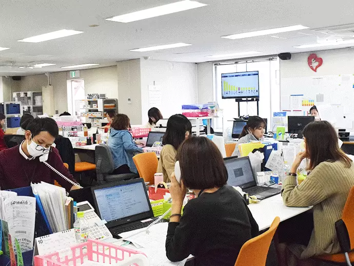 万全の教育体制を整えているので、事務経験がなくても安心してはじめられます。