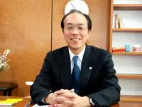 コスモヘルシーカフェの統括担当の姫宮氏。「今から一緒に頑張っていきましょう！」