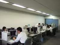 富士山も見える9階のオフィスはとても静かで開発に最適です。