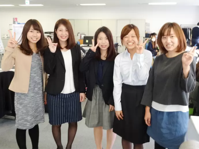 平均年齢20代！若手女性社員が多数活躍しています。