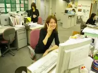 女性営業マンも活躍中!!女性にとっても働きやすい環境ですよ☆